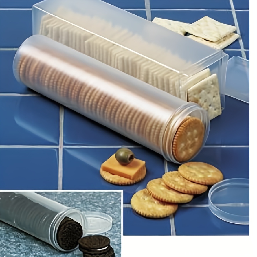 Food Storage With Dividers - حاوية طعام مستطيلة شفافة محكمة الإغلاق