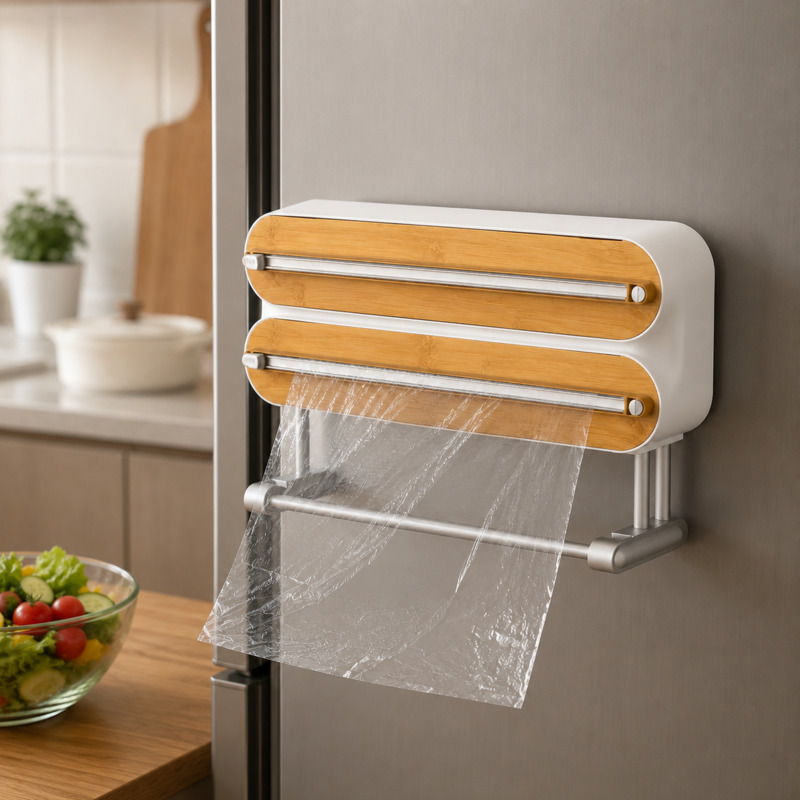 Food Storage With Dividers - حامل مغناطيسي لتقطيع وتوزيع رقائق الطعام،