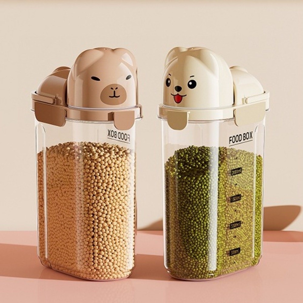 Food Storage For Dog - صندوق تخزين طعام الكلاب كبير السعة،
