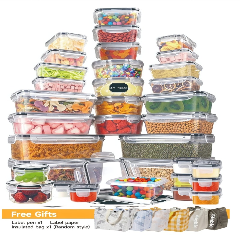 Food Storage Design - مجموعة تخزين الطعام الخالية من مادة