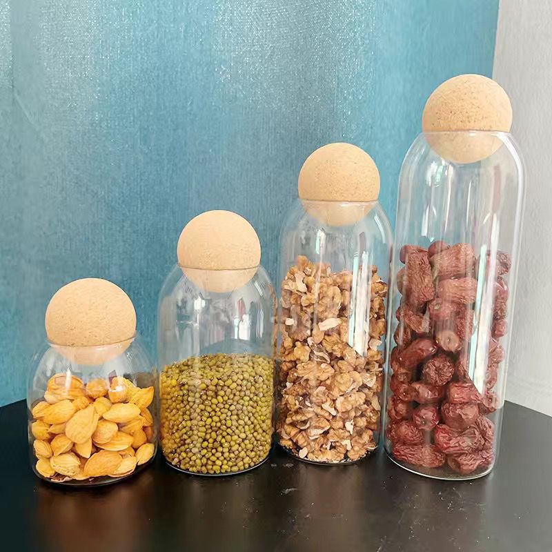 أوعية تخزين زجاجية شفافة مع سد - مراجعة Food Storage Glass Container Set وسعره