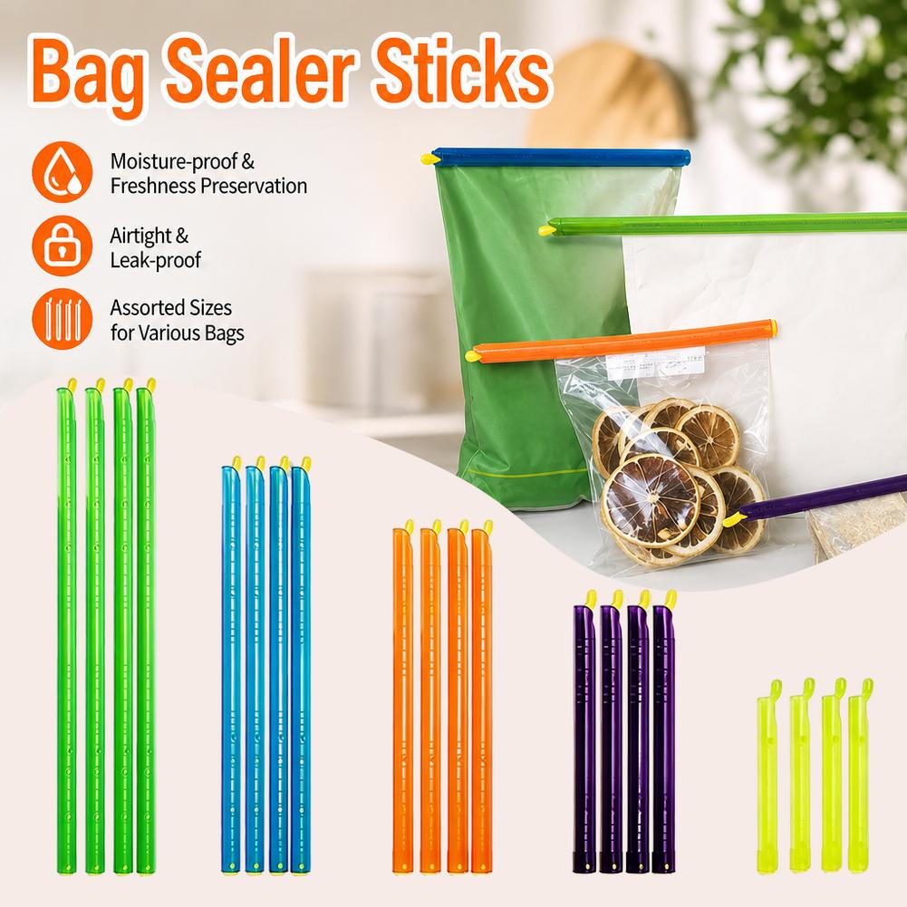 10/20 قطعة من أعواد إغلاق الأك - مراجعة Food Storage Plastic Bag وسعره