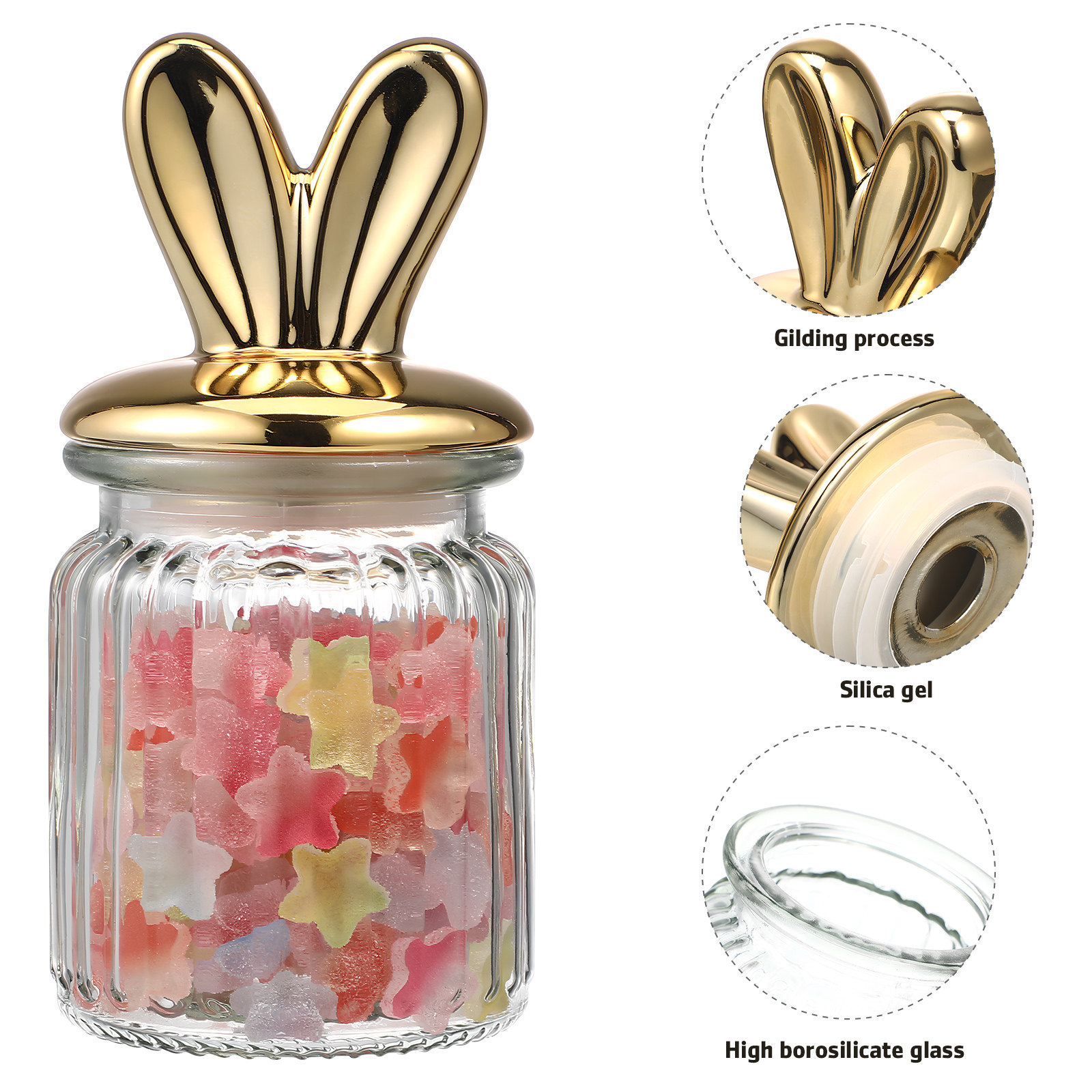1 قطعة، وعاء زجاجي فريد بتصميم - مراجعة Food Storage Glass Container Set وسعره