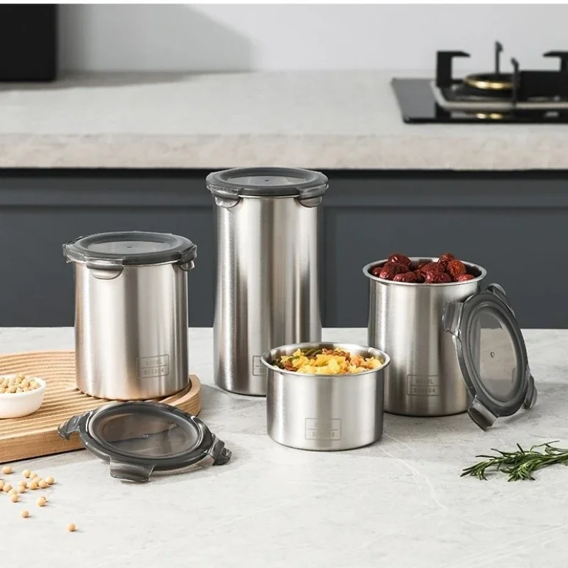 304 حاوية محكمة الغلق من الفول - مراجعة Food Storage With Dividers وسعره