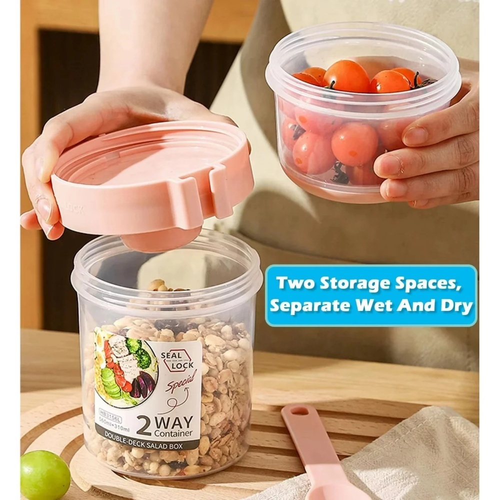 المحمولة كوب للسلطة الإفطار كو - مراجعة Food Storage Thermos وسعره