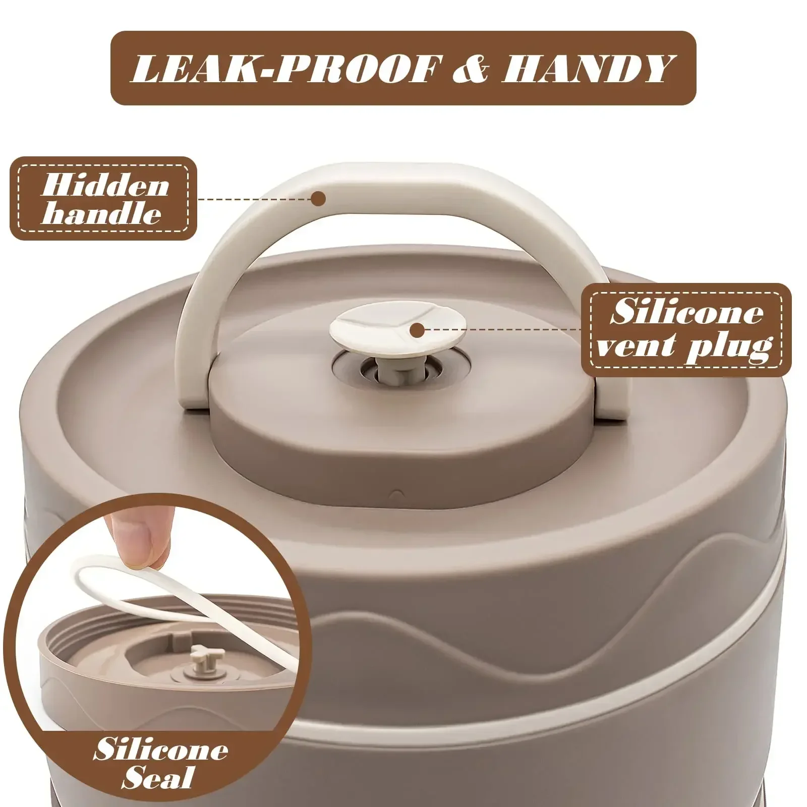 صندوق غداء/وجبة خفيفة للحرارة، - مراجعة Food Storage Thermos وسعره