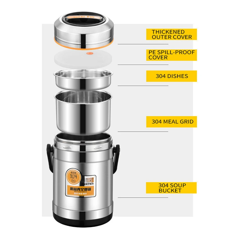 مكنسة من الفولاذ المقاوم للصدأ - مراجعة Food Storage Thermos وسعره