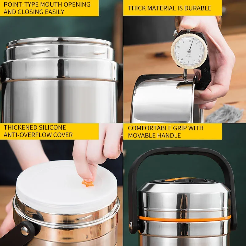 مكنسة من الفولاذ المقاوم للصدأ - مراجعة Food Storage Thermos وسعره