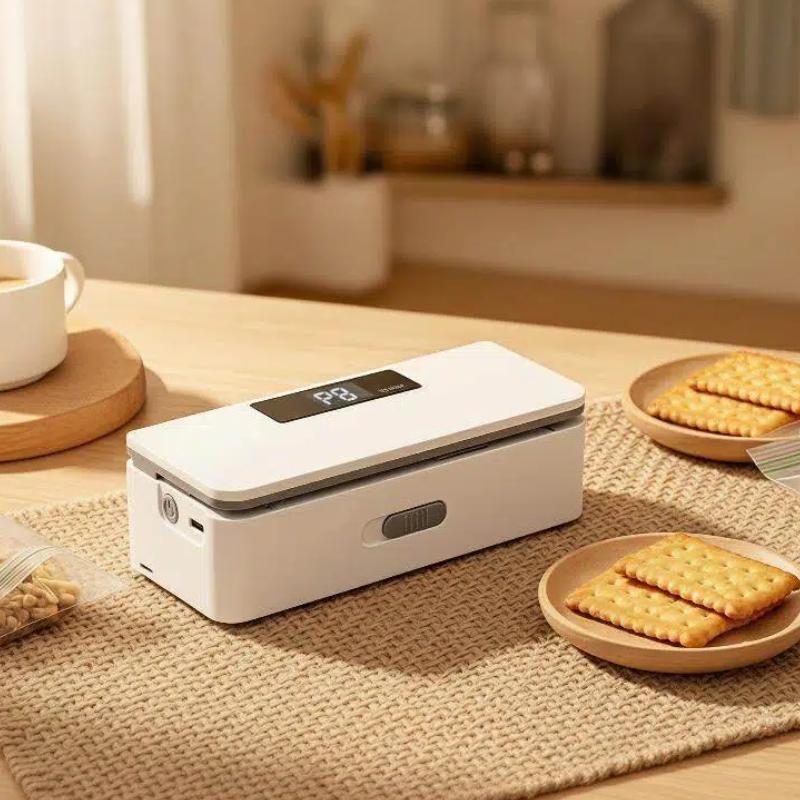 جهاز ختم حراري محمول 2 في 1 لخ - مراجعة Food Storage Machine وسعره