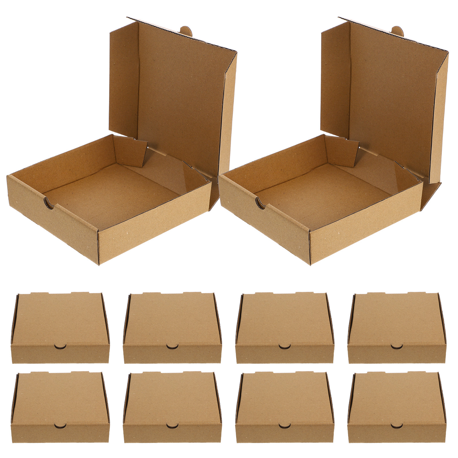 10 قطع من علب البيتزا المصنوعة - مراجعة Food Storage Containers Plastic Box وسعره