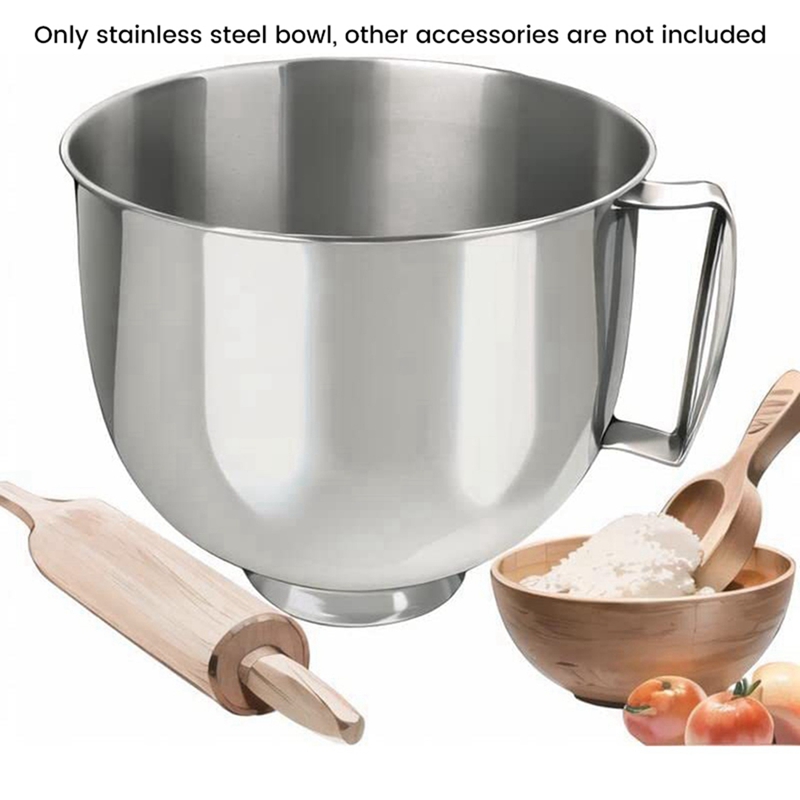 وعاء خلط من الفولاذ المقاوم لل - مراجعة Kitchenaid Mixer Artisan 5Qt وسعره
