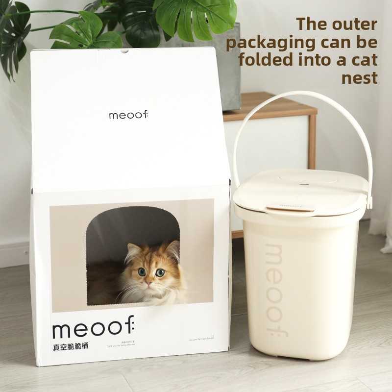 دلاء تخزين الحبوب المفرغة من ا - مراجعة Food Storage For Dog وسعره
