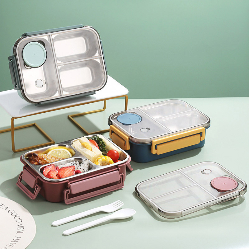 صناديق غداء بـ 2/3 أقسام للأطف - مراجعة Food Storage Thermos وسعره