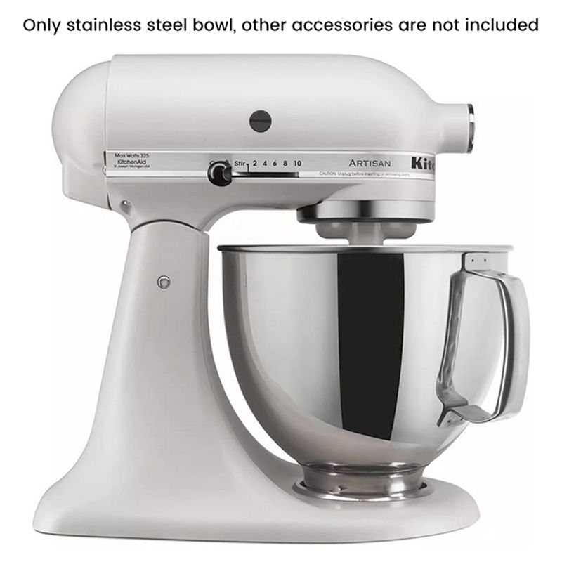 وعاء خلط من الفولاذ المقاوم لل - مراجعة Kitchenaid Mixer Artisan 5Qt وسعره