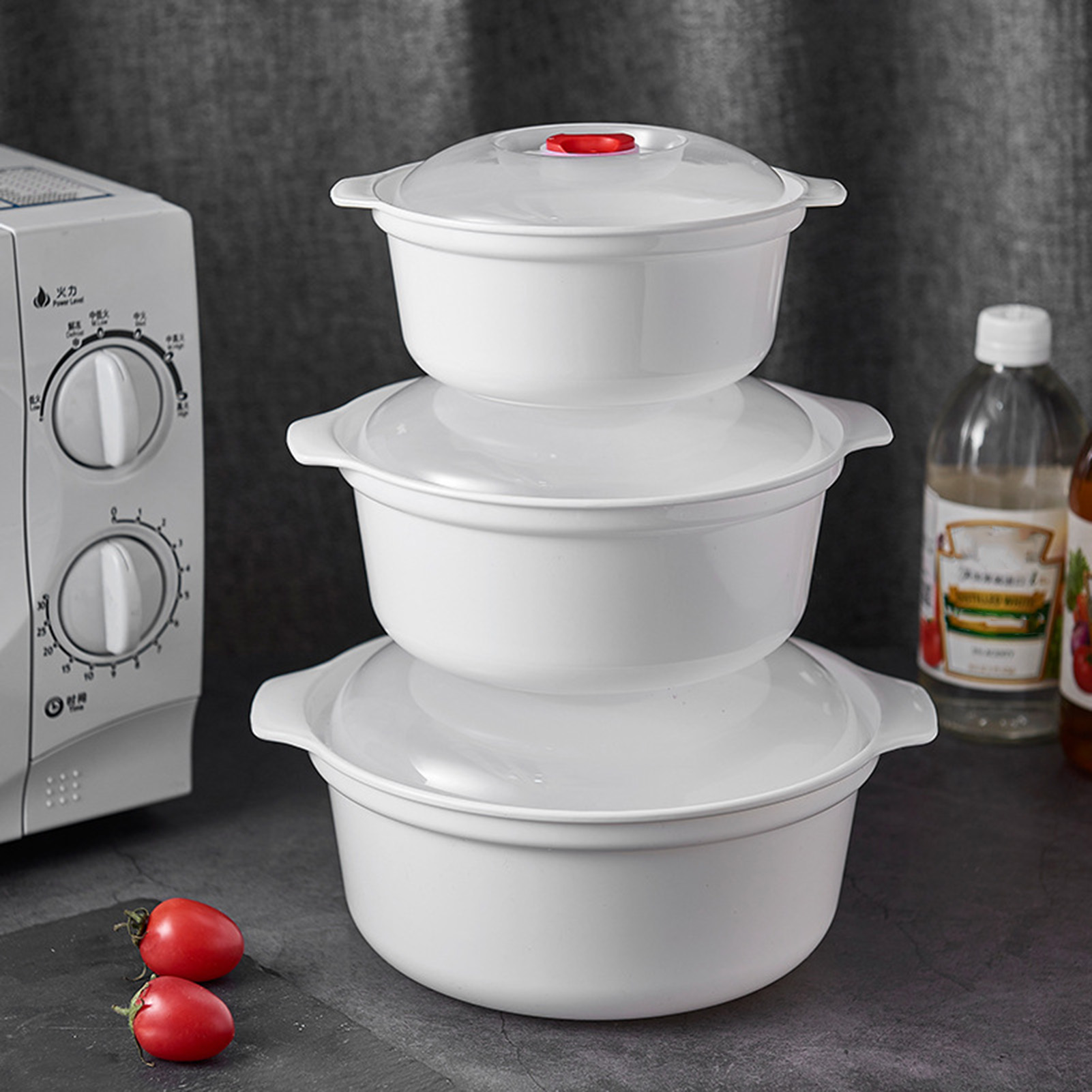 علبة طعام احترافية مستديرة لحف - مراجعة Food Storage Containers Plastic Box وسعره