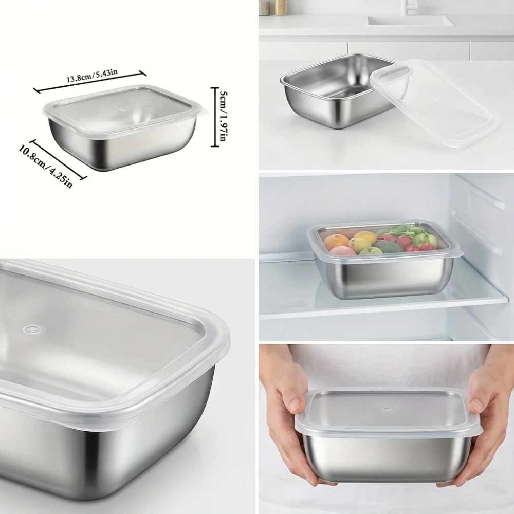 6 قطع من حاويات تخزين الطعام ا - مراجعة Food Storage Design وسعره