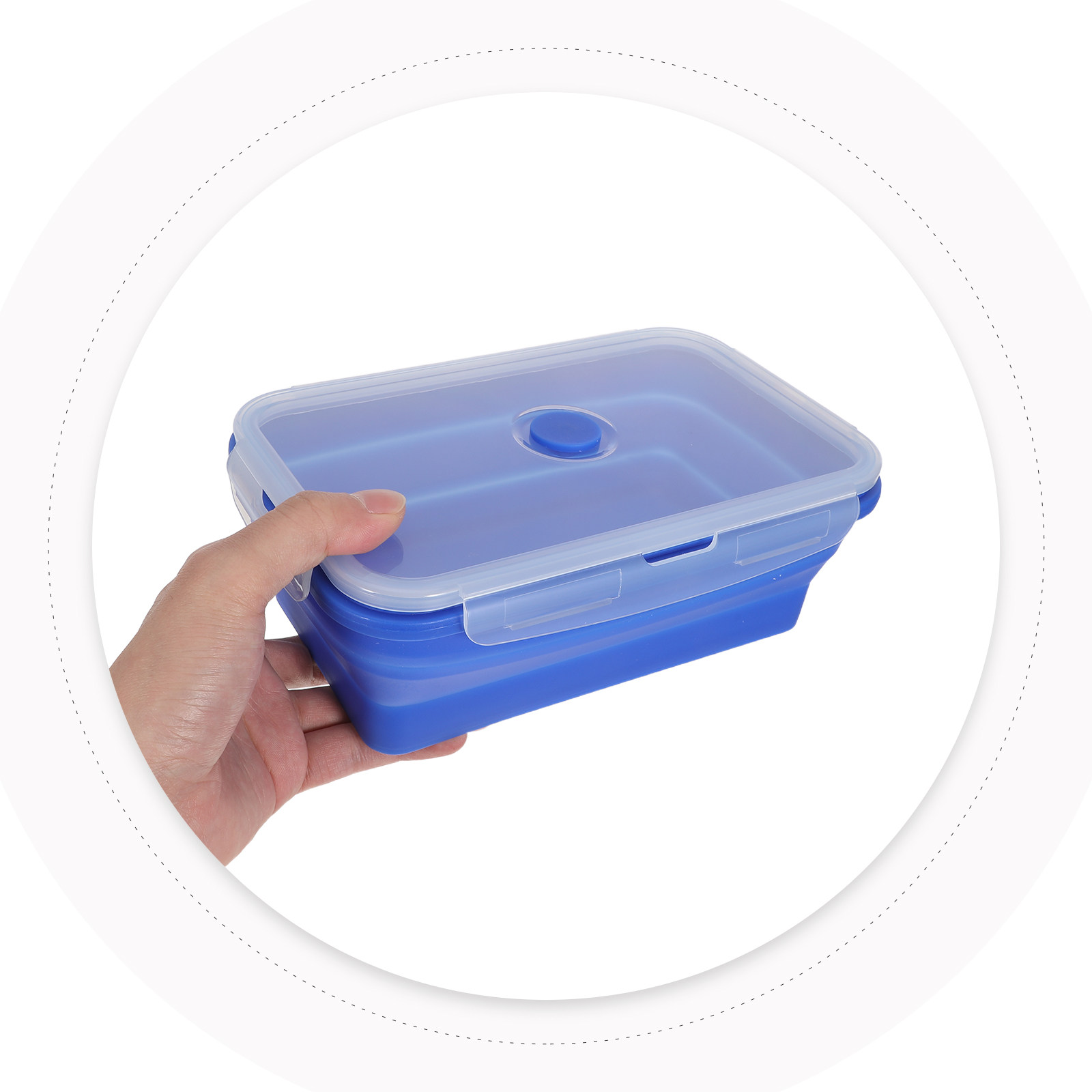 4 قطع من علب الطعام القابلة لل - مراجعة Food Storage Containers Plastic Box وسعره