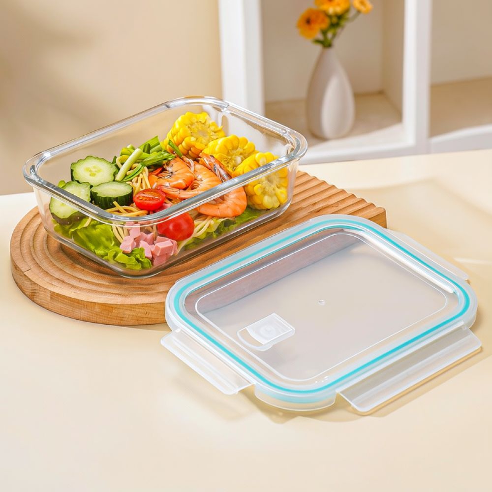 علبة طعام زجاجية آمنة للاستخدا - مراجعة Food Storage With Dividers وسعره