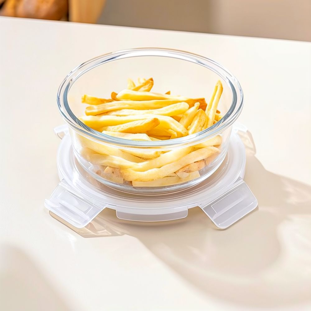 علبة طعام زجاجية آمنة للاستخدا - مراجعة Food Storage With Dividers وسعره