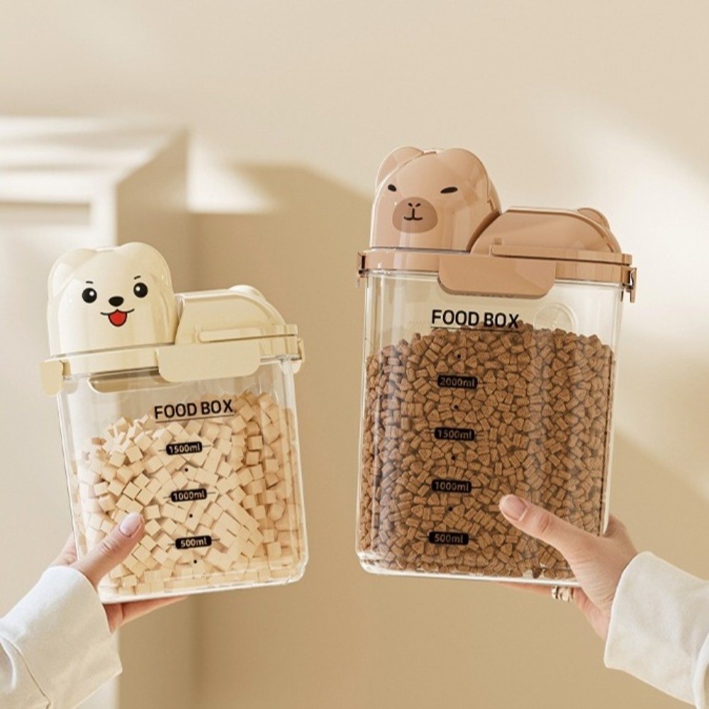 صندوق تخزين طعام الكلاب كبير ا - مراجعة Food Storage For Dog وسعره