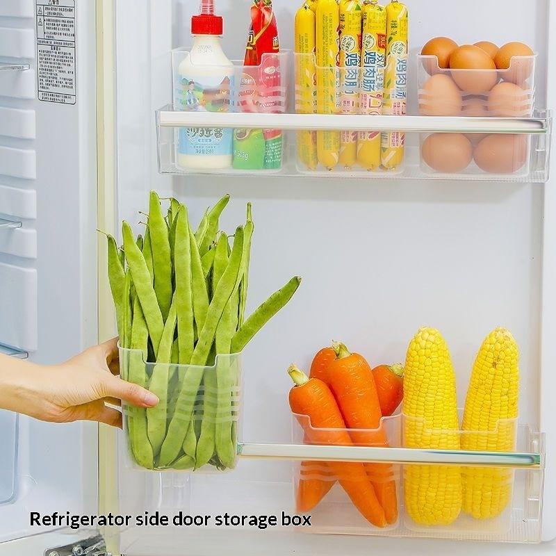 جديد! 4 قطع من صناديق تنظيم ال - مراجعة Food Storage Refrigerator وسعره