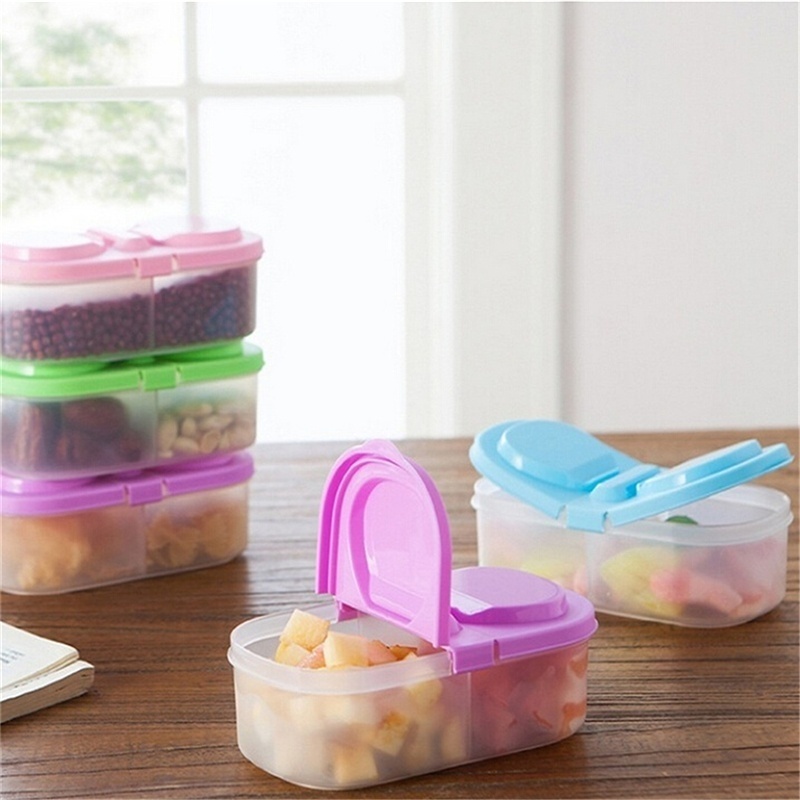المحمولة البلاستيك حامي حاوية  - مراجعة Food Storage Thermos وسعره