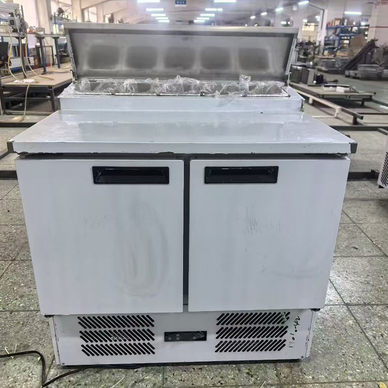 ثلاجة تجارية مدمجة ببابين لتحض - مراجعة Food Storage Refrigerator وسعره