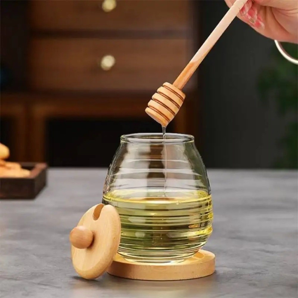 وعاء زجاجي شفاف بتصميم خلية ال - مراجعة Food Storage Glass Container Set وسعره