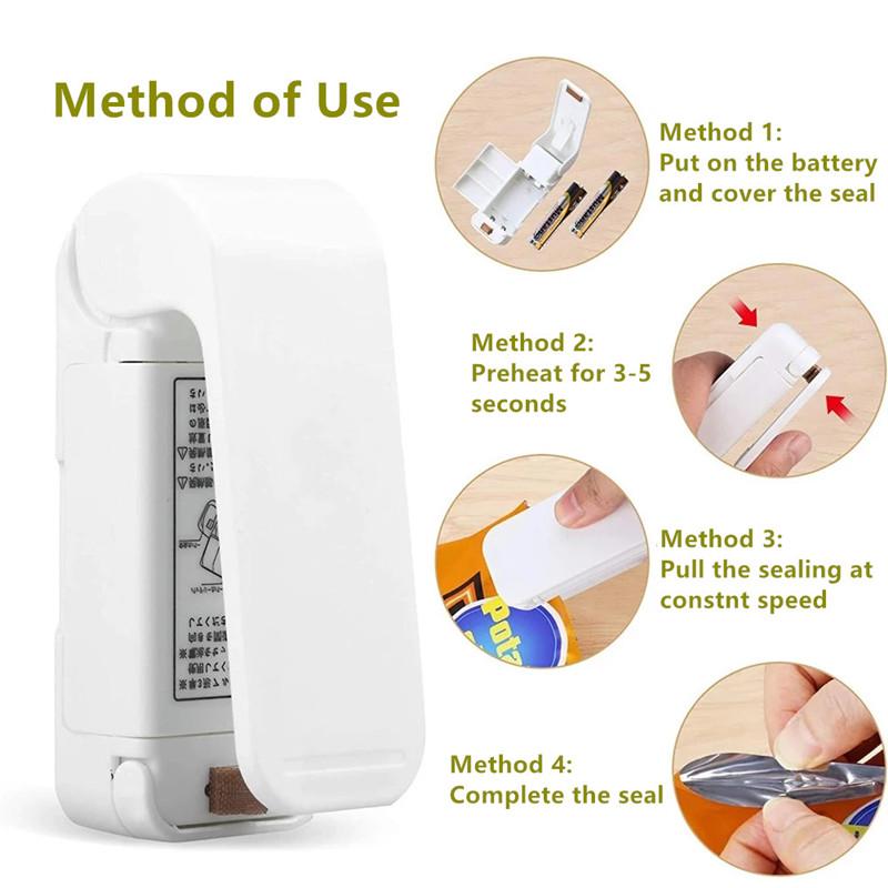حقيبة محمولة سدادة حرارية حزمة - مراجعة Food Storage Machine وسعره