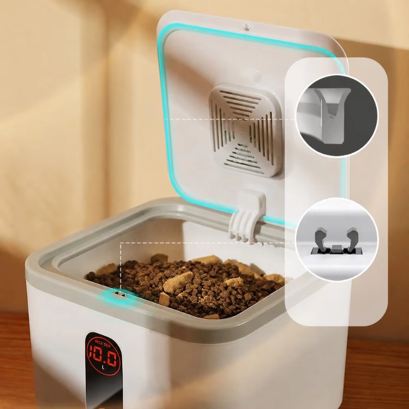 حاوية تخزين طعام الحيوانات الأ - مراجعة Food Storage For Dog وسعره