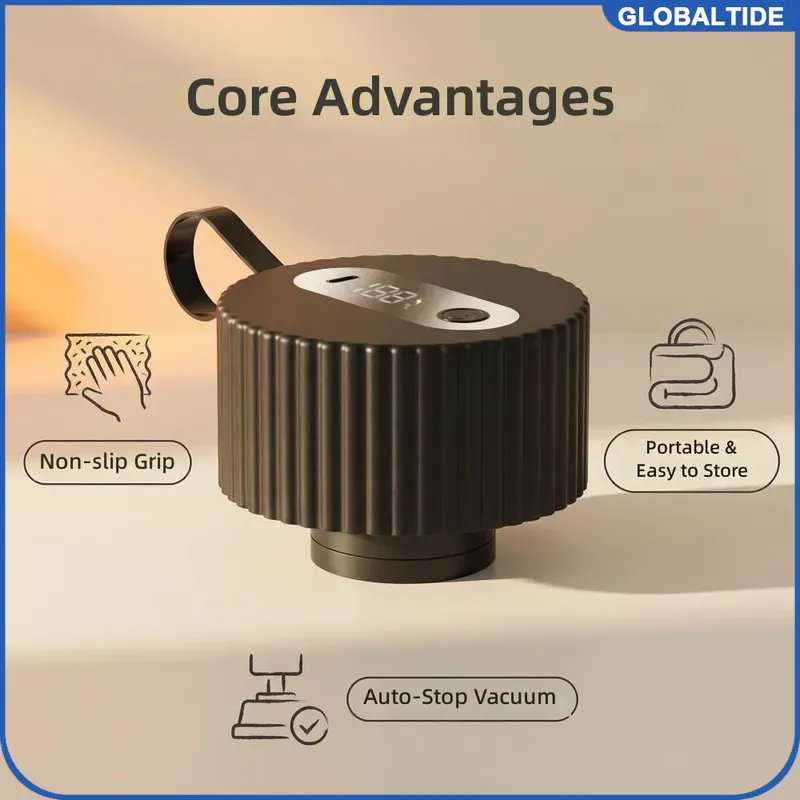 جهاز تفريغ الهواء الكهربائي لب - مراجعة Food Storage Machine وسعره