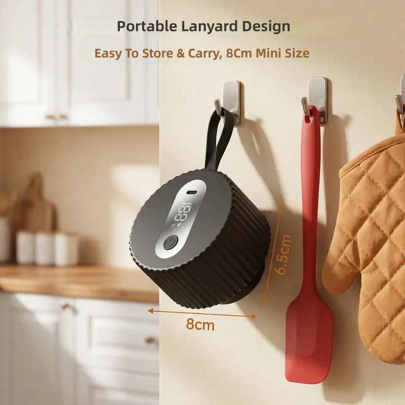 جهاز تفريغ الهواء الكهربائي لب - مراجعة Food Storage Machine وسعره