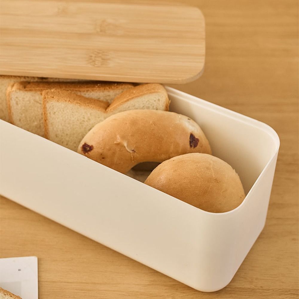 صندوق تخزين الخبز بغطاء خشبي م - مراجعة Bread Box Bamboo وسعره